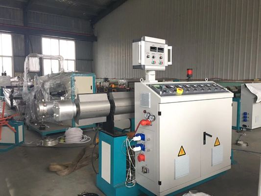 Máy làm ống sóng nhựa trục vít đơn 60-80kg / H