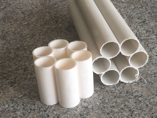 Dây chuyền sản xuất ống hdpe 100kg / H Động cơ Siemens Trục vít đôi hình nón
