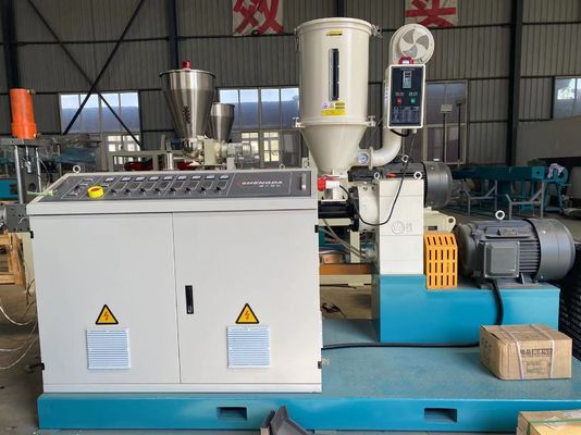 Dây chuyền đùn ống hdpe trục vít đơn cho ống nhựa / ống dẫn nước cấp nước