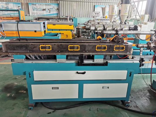 PE PP PVC Dây chuyền đùn ống sóng đơn cho máy giặt