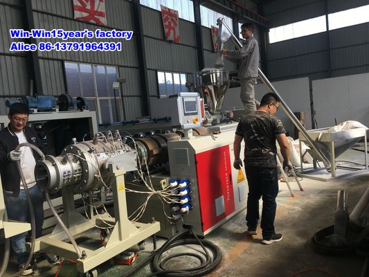 HDPE PE PPR UPVC CPVC Dây chuyền sản xuất ống sóng PVC cho dây dẫn điện