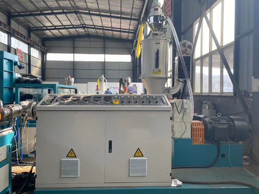 PP PE Ống dẫn PVC Ống thoát nước Dây chuyền đùn ống đơn tường
