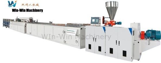 Bảng điều khiển mẫu màu Máy đùn trục vít đôi cho bảng tải pallet tổng hợp WPC
