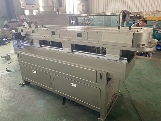 Dây chuyền ép đùn ống sóng đơn tường tốc độ cao cho sản xuất dây PE PP PVC