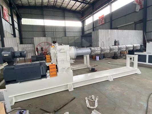 Dây chuyền sản xuất ống nhựa đôi tường HDPE Máy đùn ống