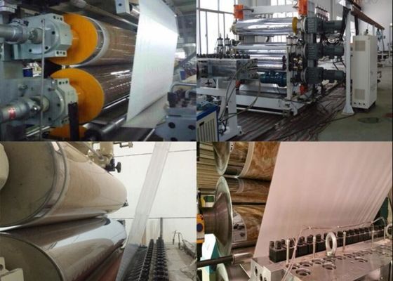 Máy ép đùn trục vít đơn tấm rỗng 40mm