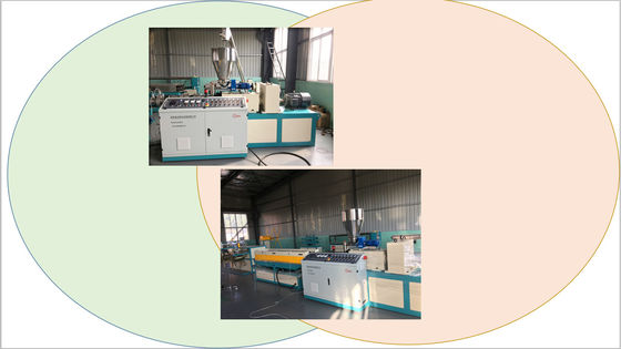 Dây chuyền ép đùn ống đôi 550mm