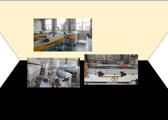 Máy ép đùn ống nhựa PE PA 60mm