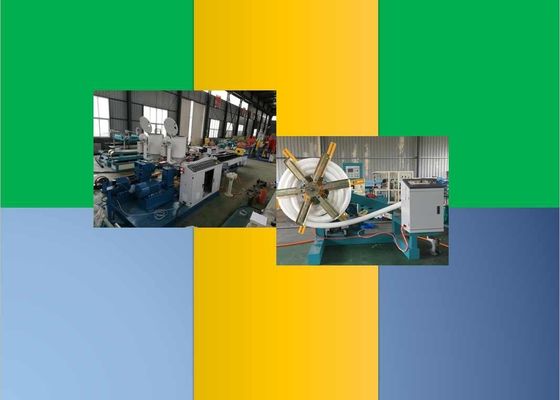 Vòi hút cứng 160mm Máy làm ống PVC 30kg / h