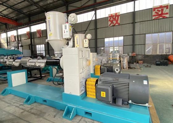Máy làm dây chuyền đùn ống sóng HDPE PP 315mm
