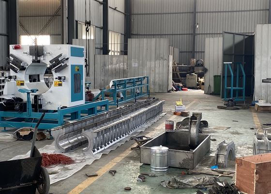 Dây chuyền đùn ống sóng PE Máy làm ống hai lớp