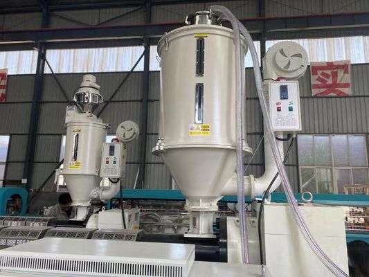 Máy đùn ống HDPE tuyến tính PLC 15m / Min 250kg / H