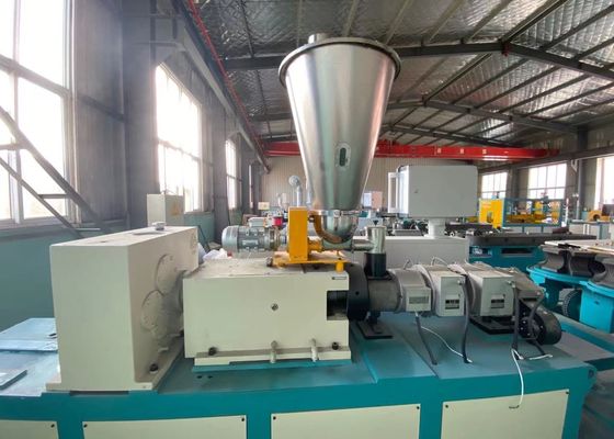 50-110mm Máy đùn trục vít đôi hình nón Ống dẫn điện PVC