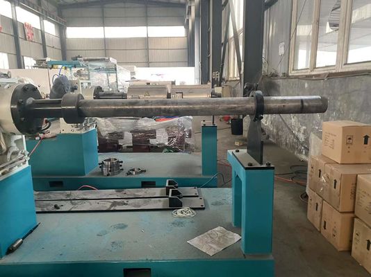 300kg / h Máy đùn trục vít đơn Dây chuyền sản xuất ống nhựa PE