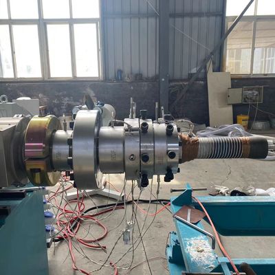 Máy đùn trục vít đôi hình nón tự động cho ống ống PVC