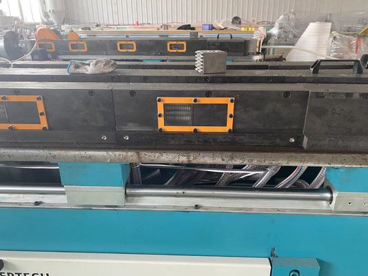Nhựa PE PVC Dây chuyền sản xuất ống sóng đơn / đôi Tường dây chuyền đùn
