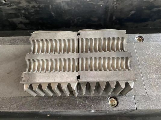 PE PP EVA PVC PA Dây chuyền đùn ống sóng đơn tốc độ cao