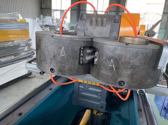 PE PP EVA PVC PA Dây chuyền đùn ống sóng đơn tốc độ cao