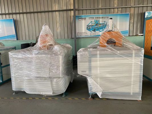 50-160mm PE PP và PVC Máy đùn ống sóng đôi tường