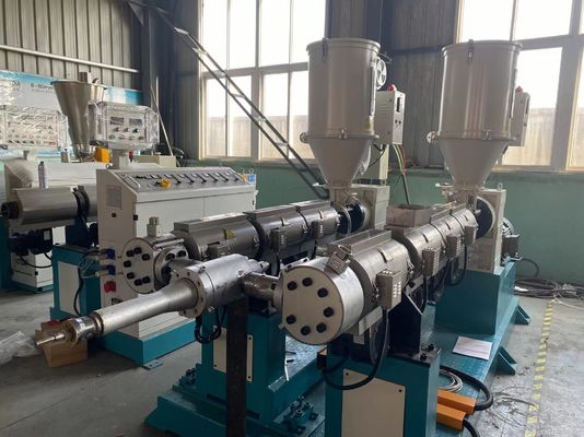 50-160mm PE PP và PVC Máy đùn ống sóng đôi tường
