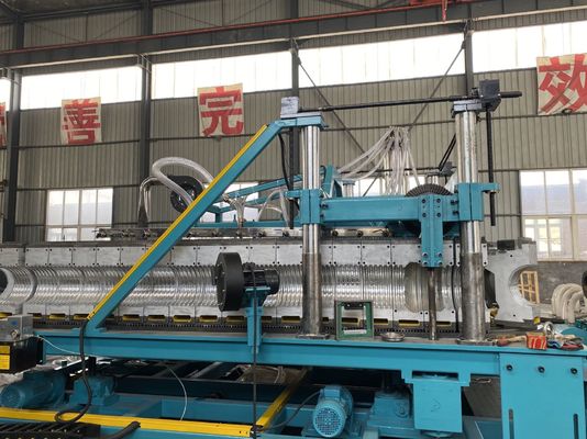 Máy làm dây chuyền đùn ống sóng HDPE PP 315mm
