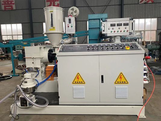 PE PP PVC Ống linh hoạt Dây chuyền đùn ống sóng đơn tường