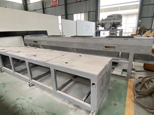 Dây chuyền sản xuất ống nhựa hoạt động đơn giản đã sử dụng cho ống HDPE PPR