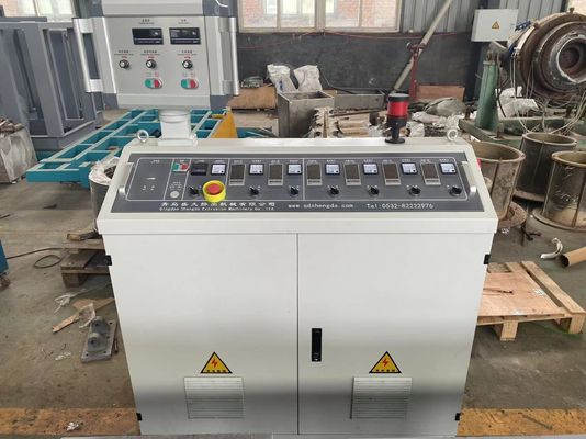 Máy đùn trục vít đôi bằng nhựa Hệ thống thoát nước Dây chuyền đùn ống PVC