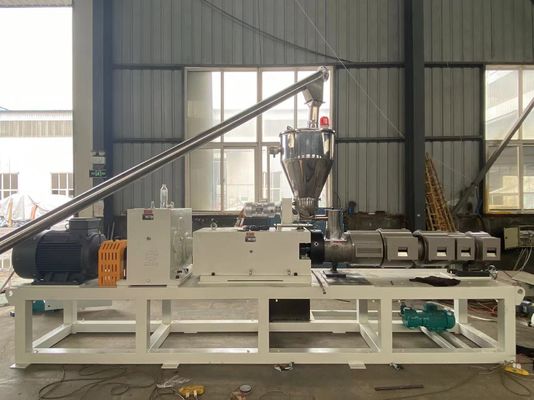 Máy đùn trục vít đôi bằng nhựa Hệ thống thoát nước Dây chuyền đùn ống PVC