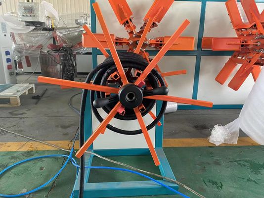 Pe Pp Pvc Pa Conduit Dây chuyền đùn ống sóng đơn tường Plc