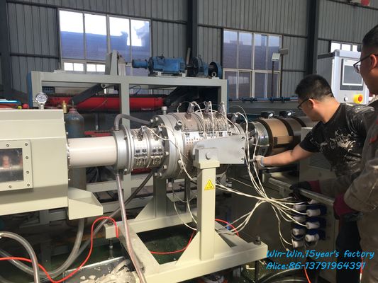 HDPE PE PPR UPVC CPVC Dây chuyền sản xuất ống sóng PVC cho dây dẫn điện