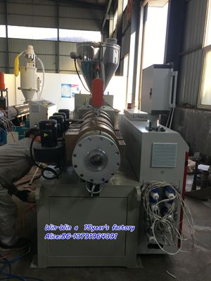 Dây chuyền đùn ống PE Máy làm ống PE HDPE PPR Máy đùn nhựa