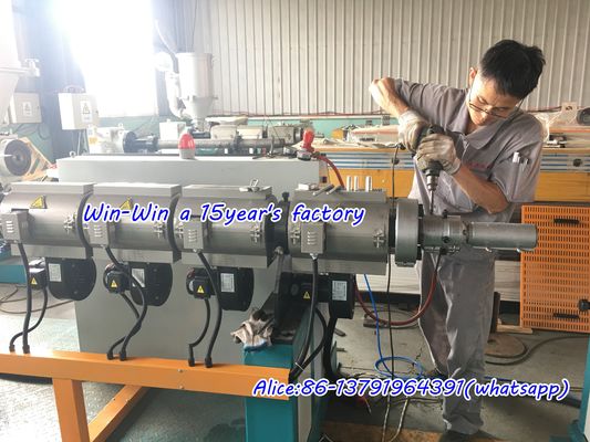 Máy đùn ống nhựa PVC PP PE sóng