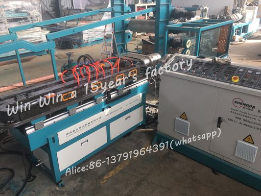 Máy ống DWC tốc độ cao Dây chuyền ép đùn ống sóng Pe