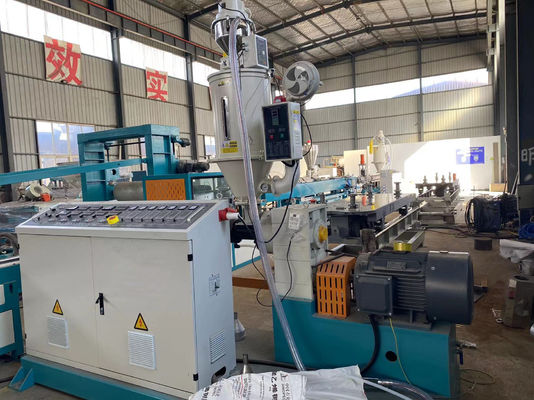 Máy ép ống PE PP PVC Dây chuyền ép đùn ống sóng đơn tường