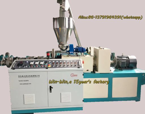 Máy đùn ống nhựa PVC PE cho ống đôi tường