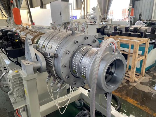 Dây điện luồn dây điện Dây chuyền ép đùn ống nhựa PVC Vít đơn