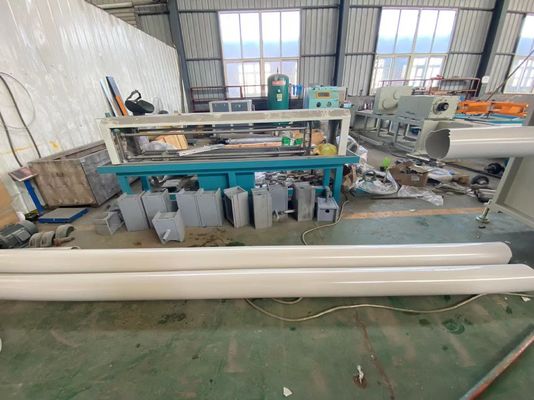 Hệ thống thoát nước cấp thoát nước tự động Dây chuyền ép đùn ống nhựa PVC Điều khiển PLC