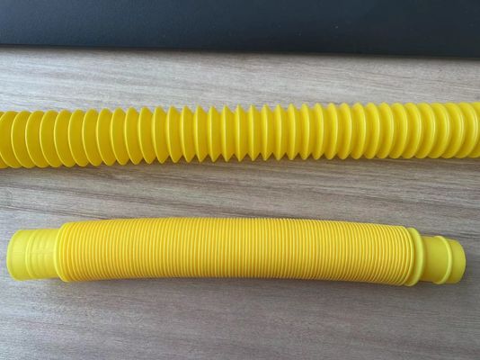 PE PP PVC Accordion Điện ống sóng Dây chuyền ép đùn ống tường đơn