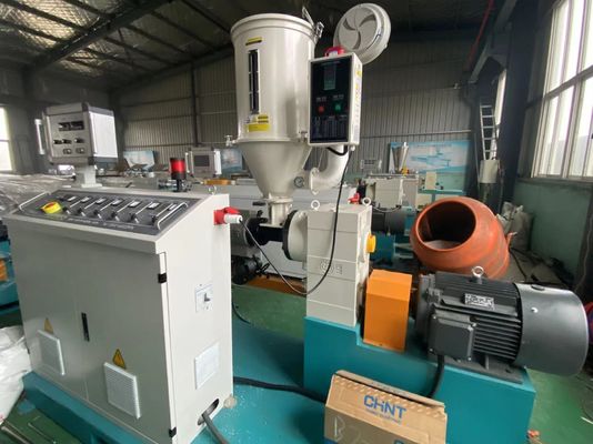 Máy ép khối đẩy tốc độ cao Dây chuyền ép đùn ống sóng đơn tường