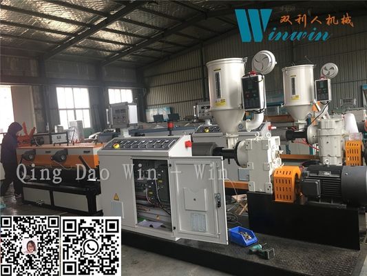 Máy làm ống luồn dây điện mềm PP PE PVC để cung cấp điện nước