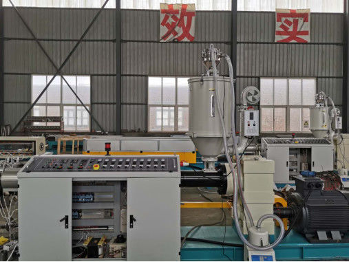 Máy làm ống PE PP có đường kính nhỏ với dây chuyền đánh dấu Dây chuyền ép đùn ống nhựa PVC
