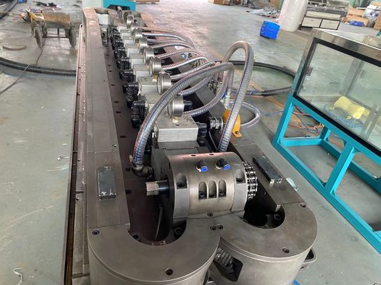 Máy ép khối hút chân không cho ống tôn PE PP PVC PA