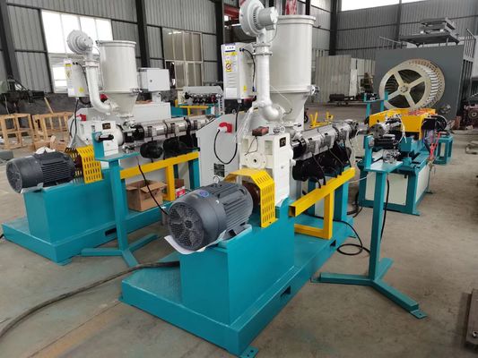 Ống luồn dây điện PE PP Dây chuyền ép đùn ống đơn tường Hoạt động đơn giản