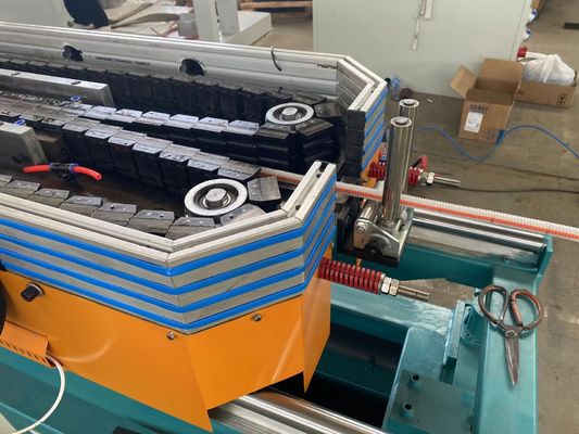 PP PE PVC PA Máy đùn ống đơn tường Vít đơn