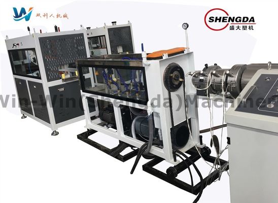 Dây chuyền ép đùn ống xoắn ốc PE Carbon Máy đùn ống nhựa