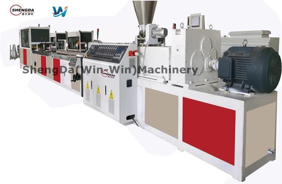 Máy làm máng cáp nhựa PVC Máy hồ sơ nhựa