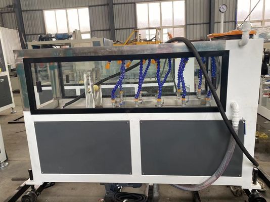 Máy đùn ống xoắn ốc PE Dây chuyền sản xuất dây cáp bảo vệ