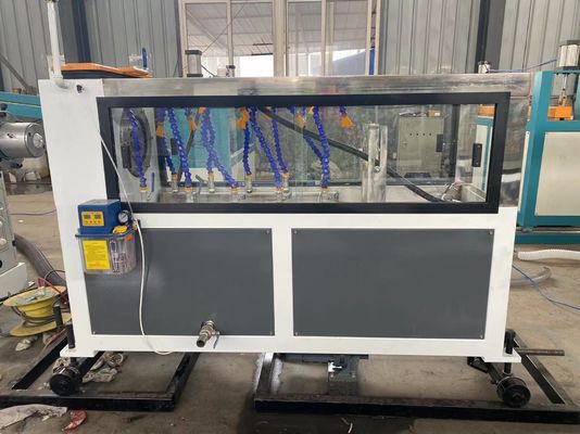 Máy làm ống xoắn ốc bằng carbon HDPE Dây chuyền sản xuất ống luồn dây điện PE