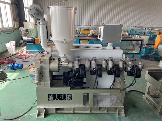 Dây chuyền sản xuất ống nhựa PVC PE tường đơn tùy chỉnh